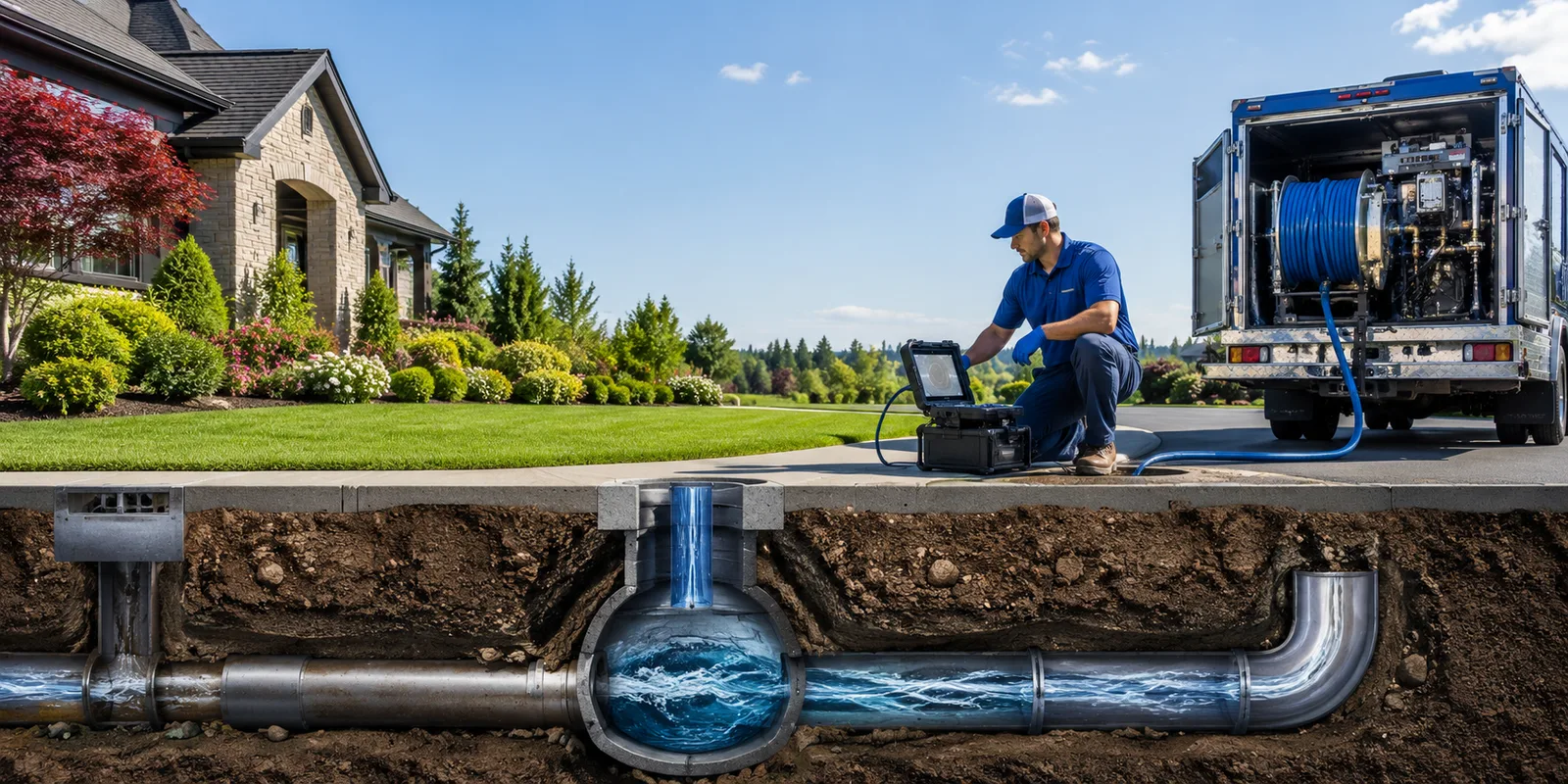 Drainage restoration information for Hoagland, IN